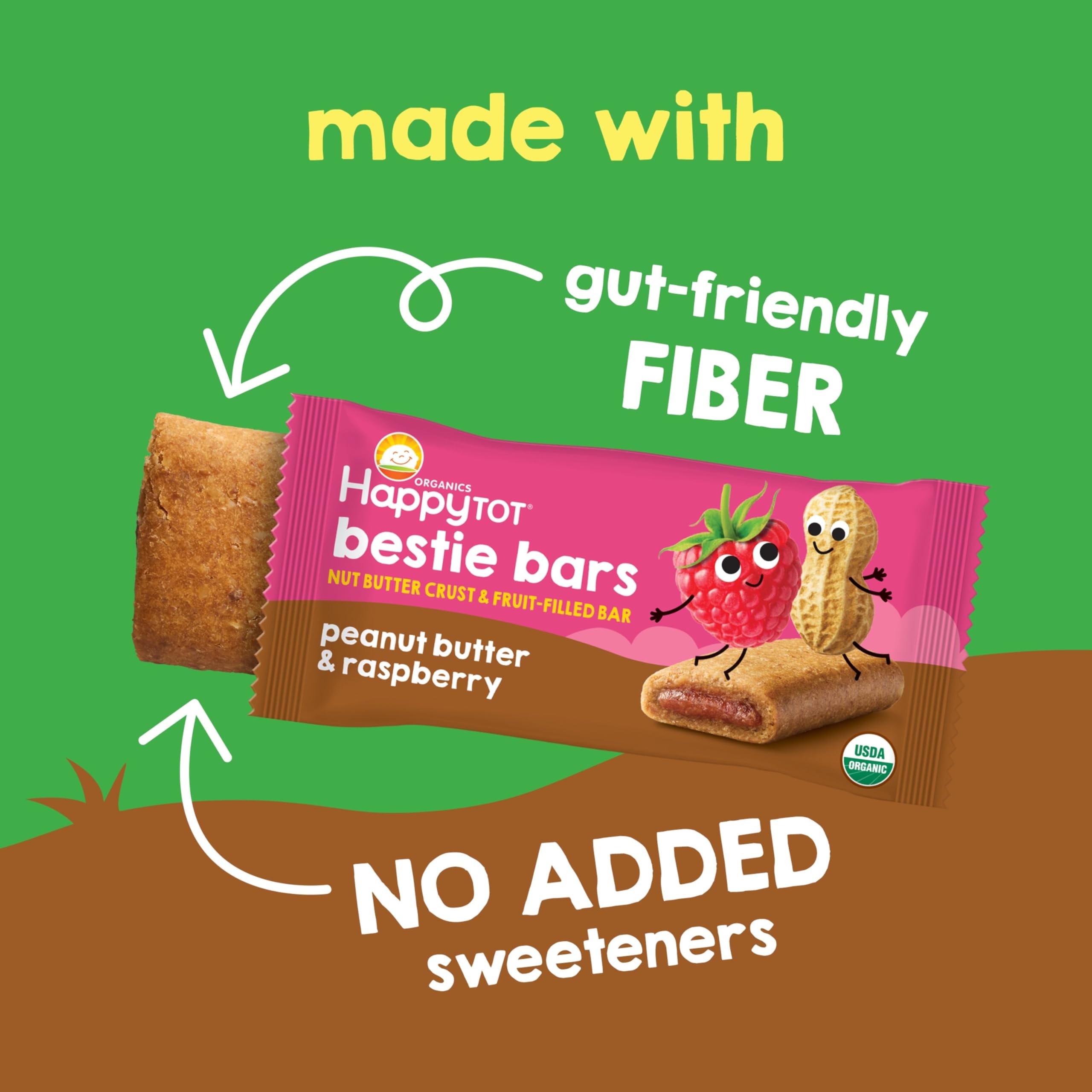 HAPPYTOT cross-section revealing soft crust and raspberry filling benefit