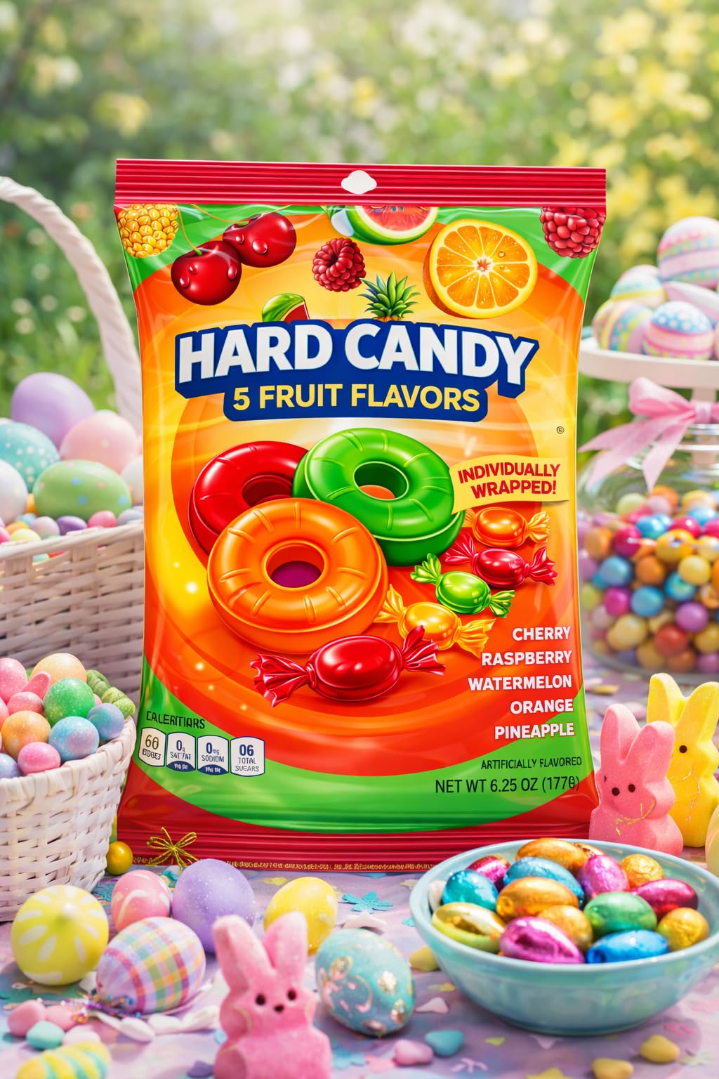 Generic product label and nutrition facts close-up to show ingredient transparency