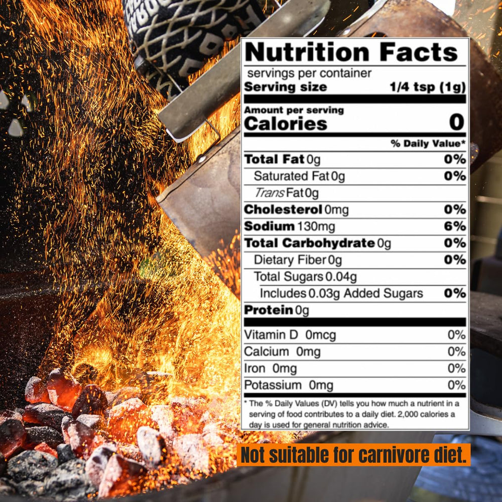 Hardcore Carnivore granules texture close-up showing seasoning consistency benefit