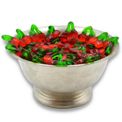 HARIBO Happy Cherries poured in bowl at party showing sharing and colorful display benefit