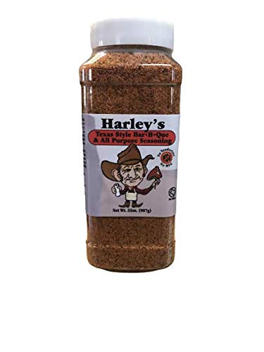 Harleys 32oz jar front label showing brand and large size for long-lasting flavor