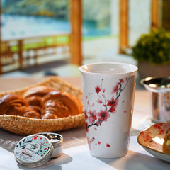 Harmoleaf six loose-leaf herbal blends displayed for tasting variety