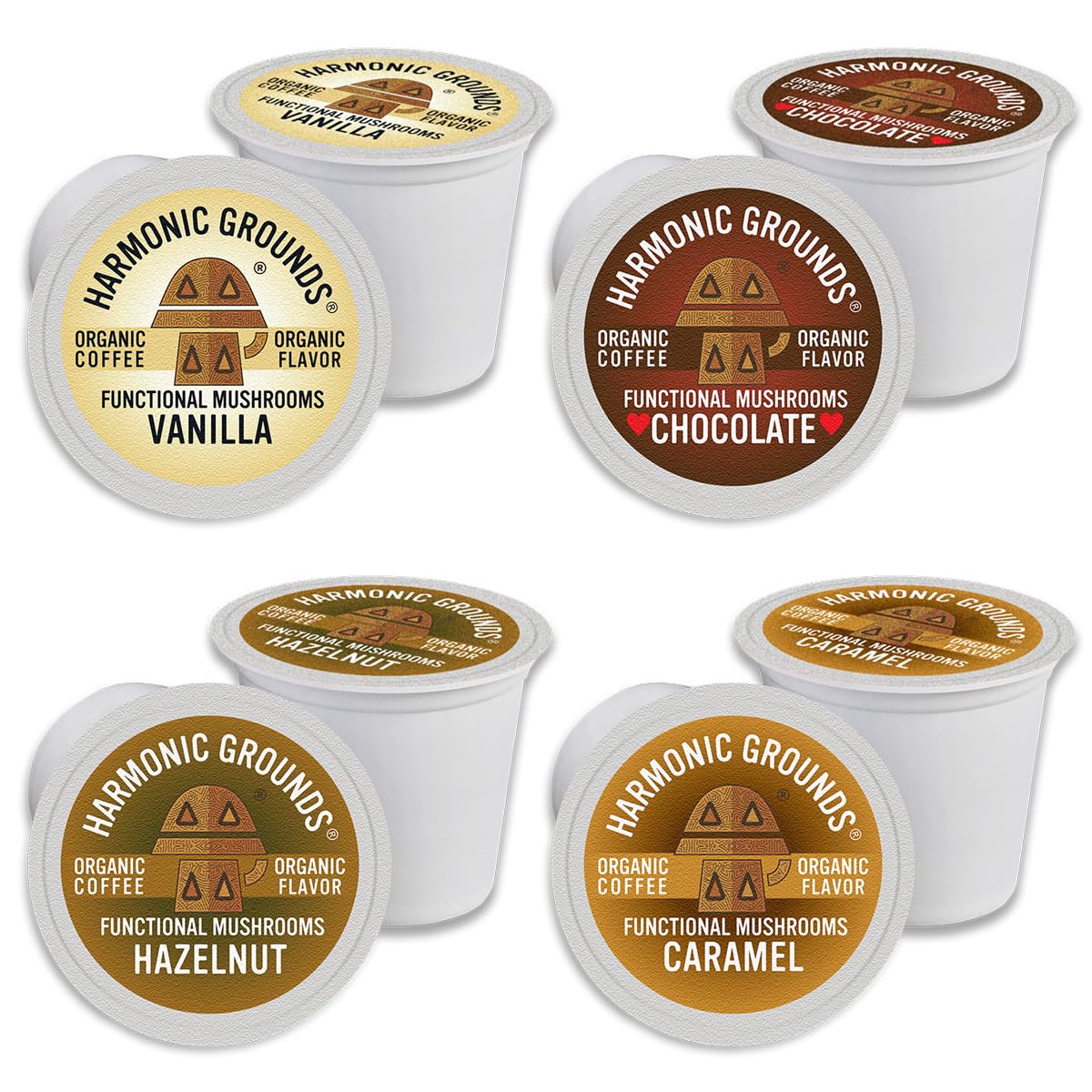 Harmonic Grounds close-up of single pod texture highlighting organic materials