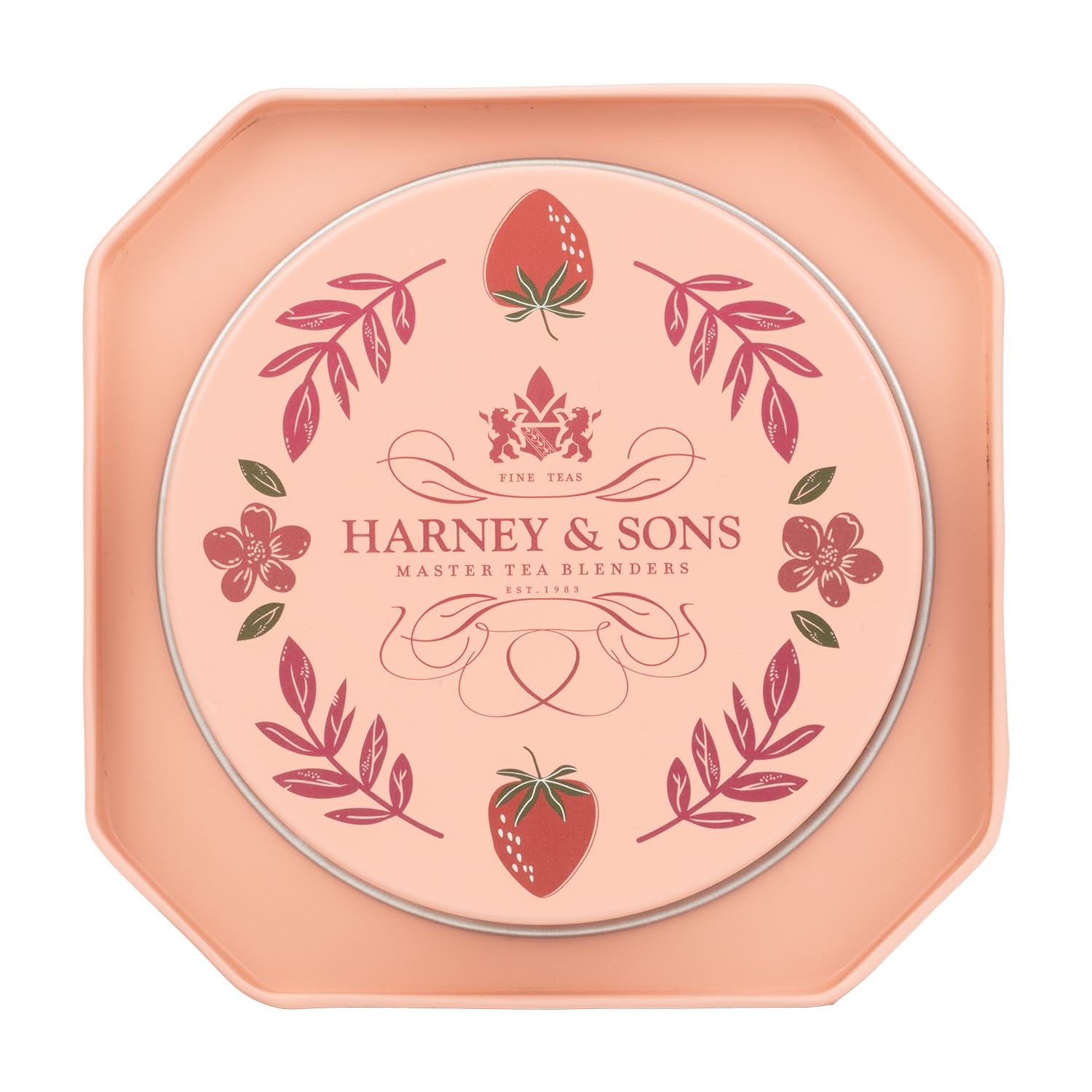 Harney & Sons brewed cup of Strawberry Milkshake oolong showing creamy color and comforting aroma