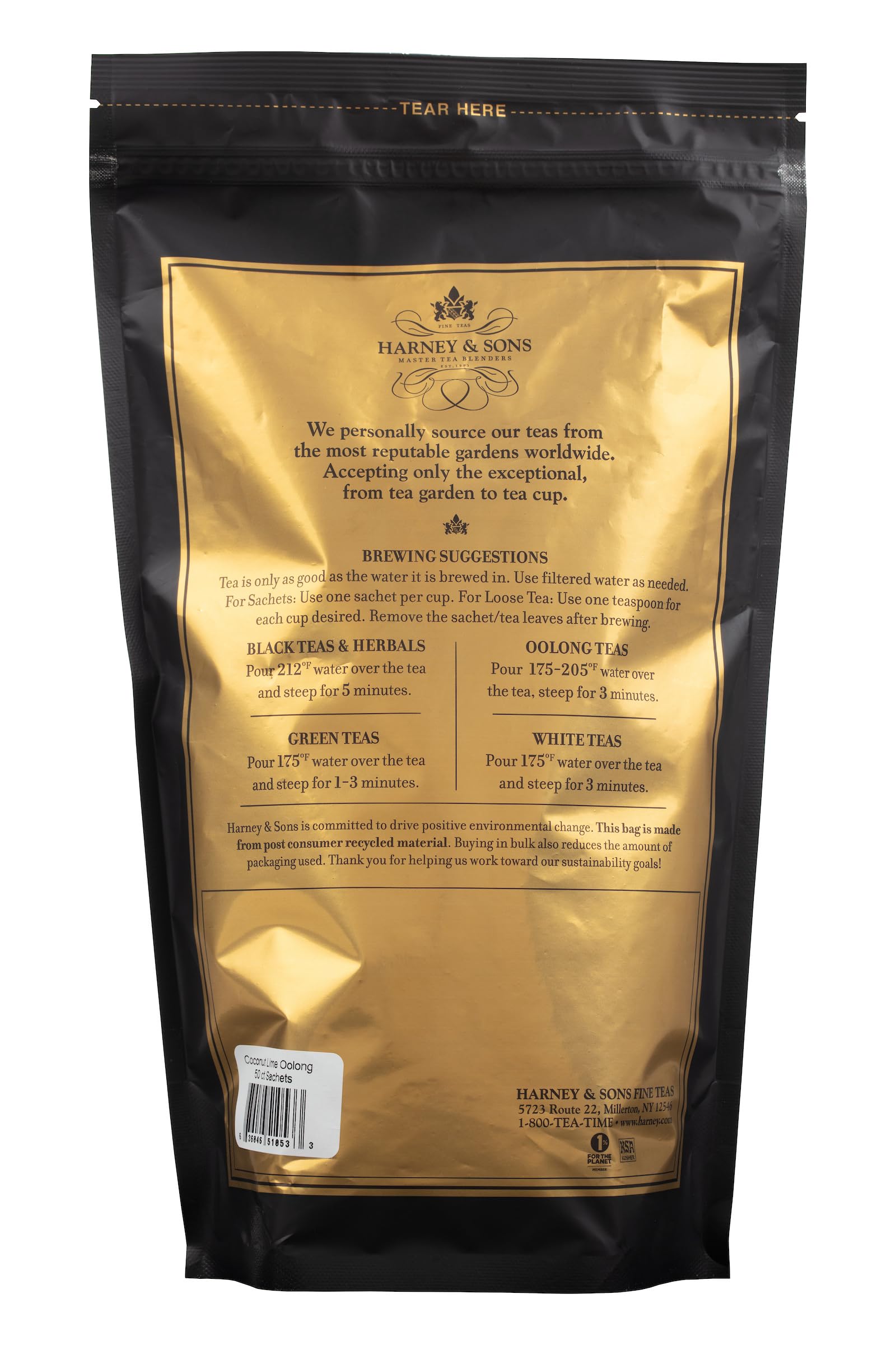 Harney & Sons brewed cup in a cozy setting highlighting fragrant vanilla aroma and comforting sip