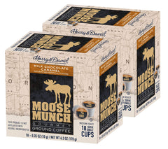Harry & David close-up of single Moose Munch cup highlighting pod design and quality