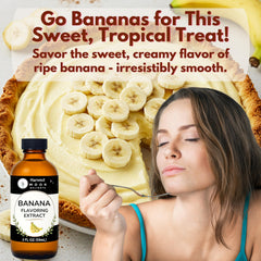 Harvest Moon Delights mixed into cake batter to boost banana flavor and consistency benefit