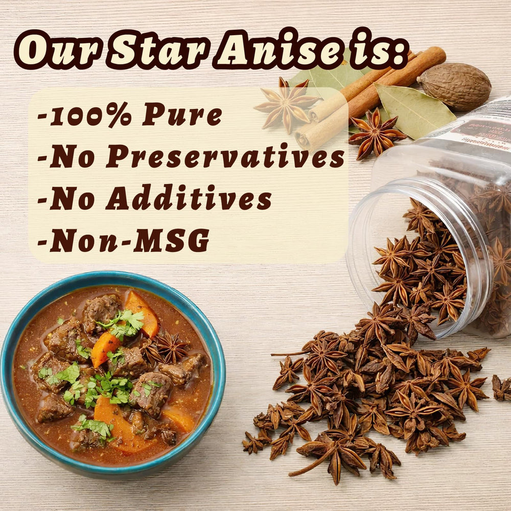 HAVNDRAE star anise steeping in cup creating fragrant herbal tea benefit