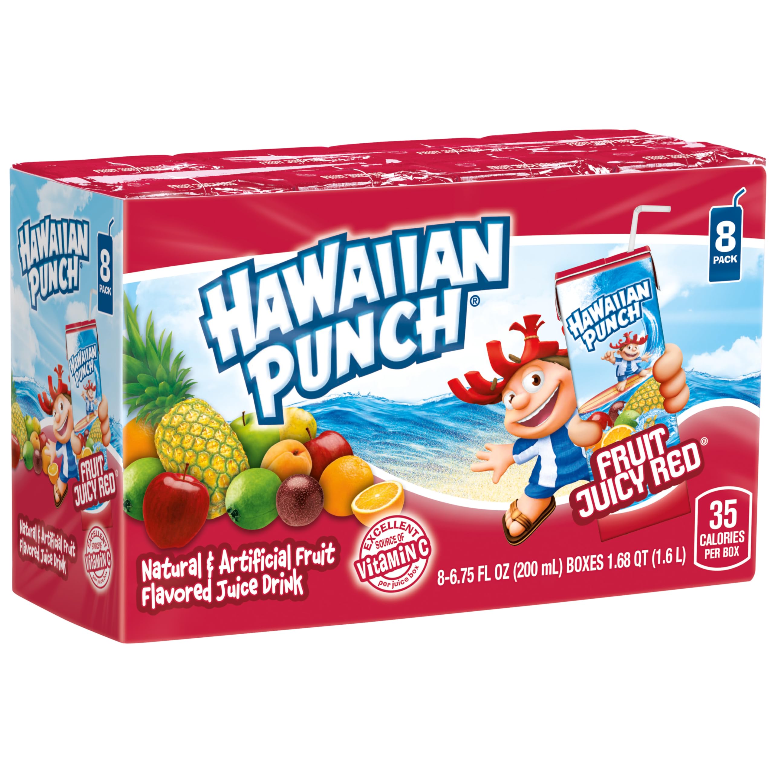 HAWAIIAN PUNCH inside a lunchbox demonstrating easy packing and kid-friendly portioning