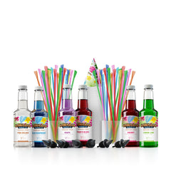 Hawaiian Shaved Ice front packaging showing full kit for easy serving