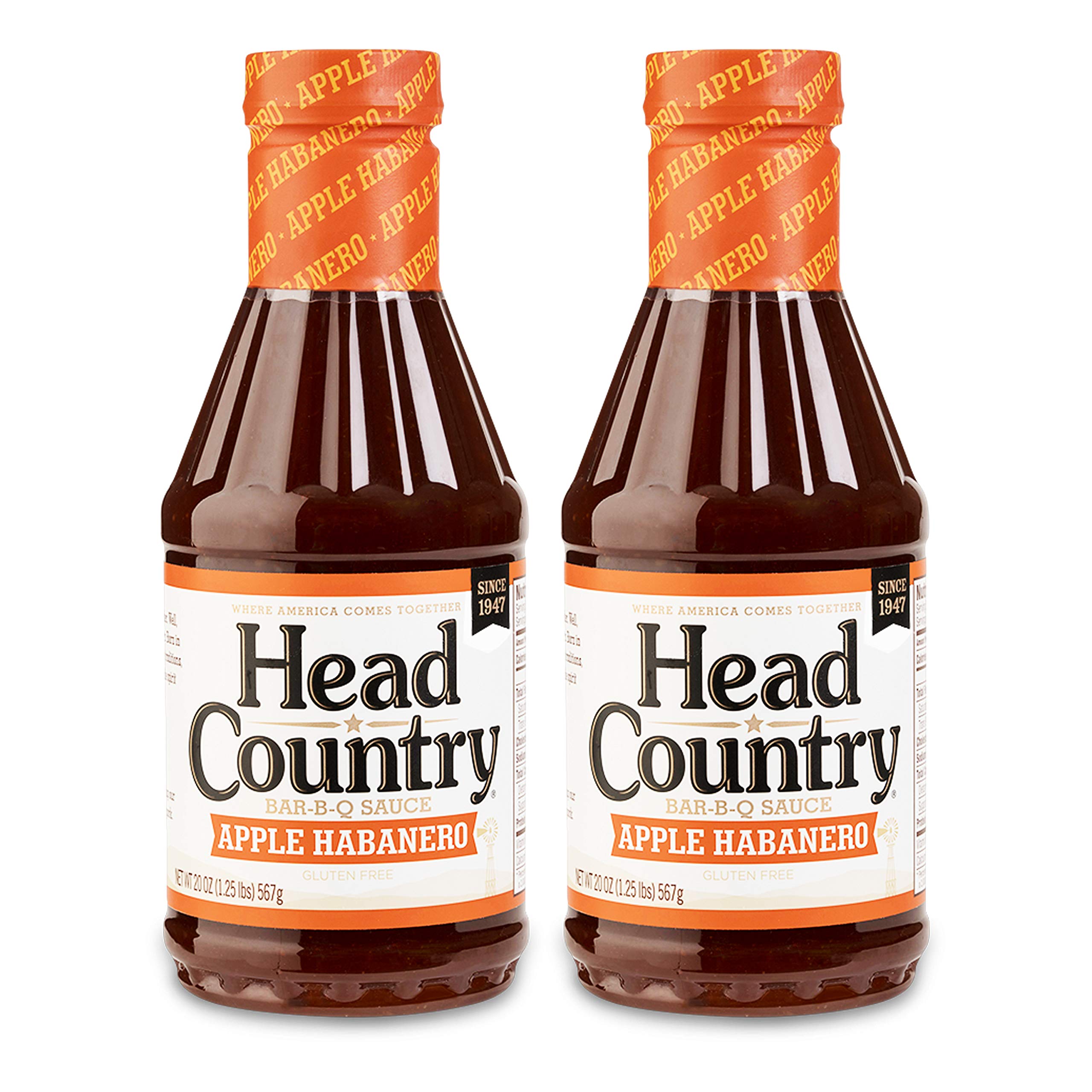 Head Country bottle front packaging shows sauce label and versatile sweet-heat appeal