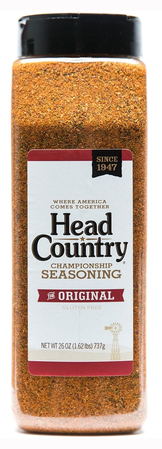 Head Country front bottle view showing label and large size benefit