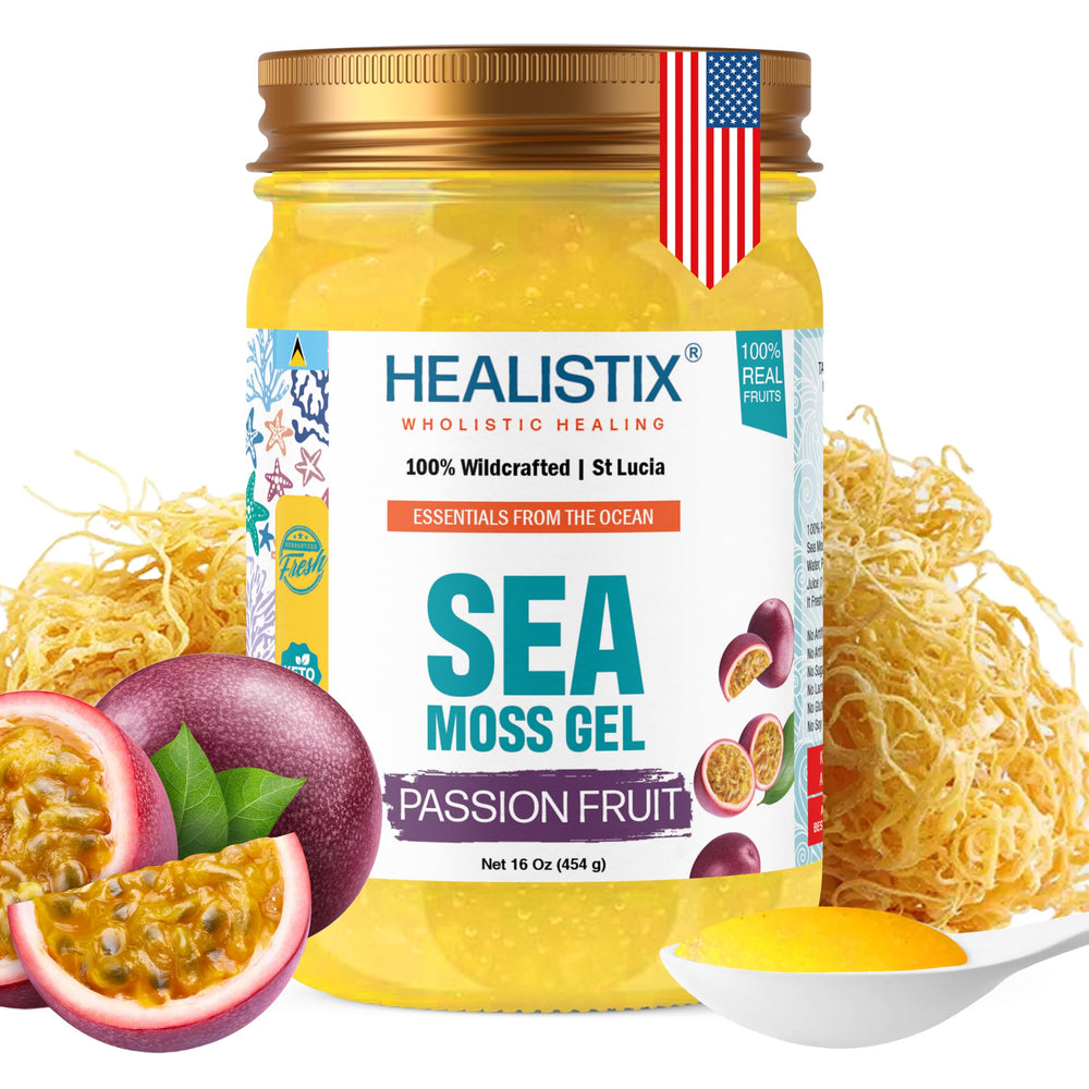 HEALISTIX front glass jar showing label and 16 oz size for clear identity and storage