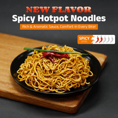 HealSpot open pack with dry noodles and sauce mix for easy meal prep