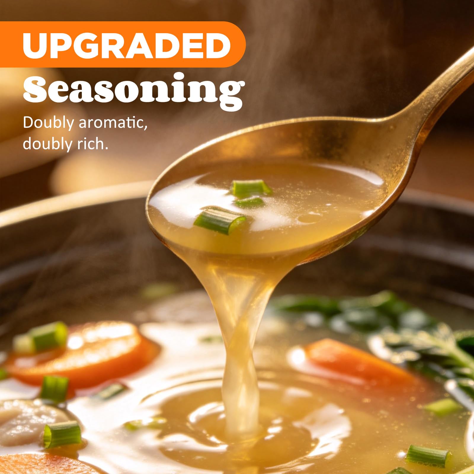 HealSpot Smoky-Beef broth close-up highlighting rich umami flavor