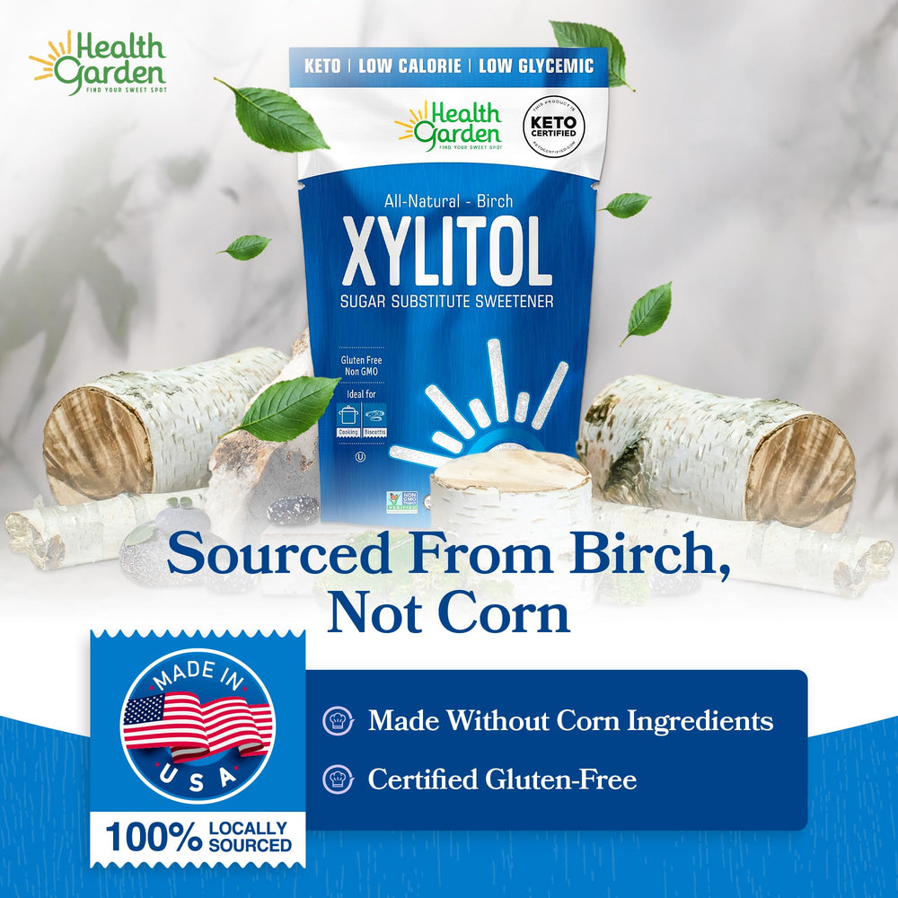 Baked cookies made with Health Garden xylitol highlighting reliable baking performance