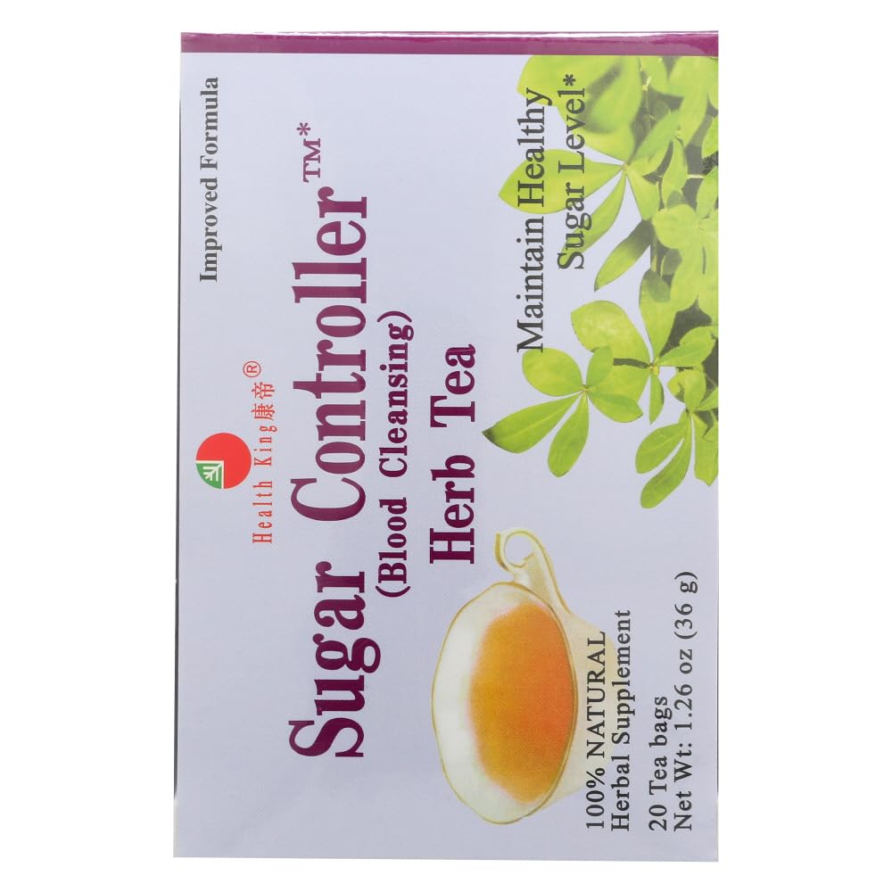 Health King brewed cup of tea in ceramic mug demonstrating daily use