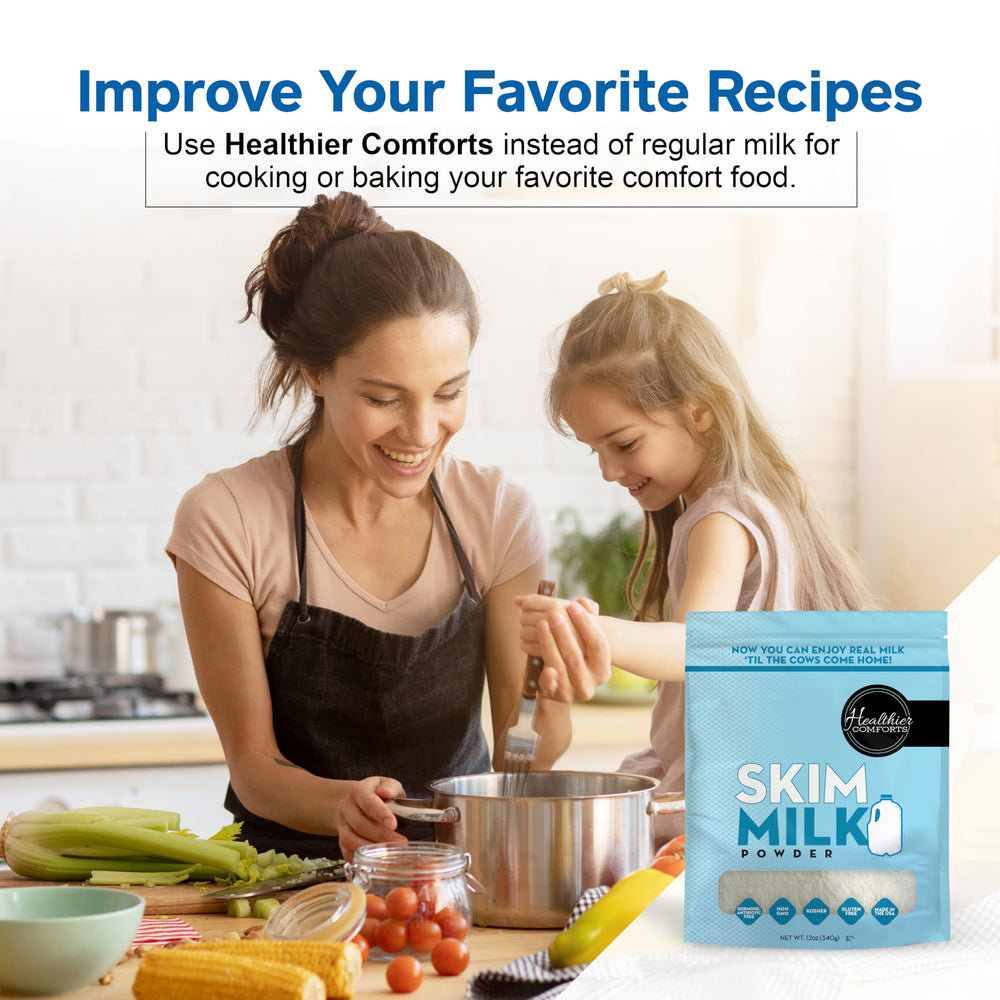 Healthier Comforts used as coffee creamer delivering creamy flavor without fat