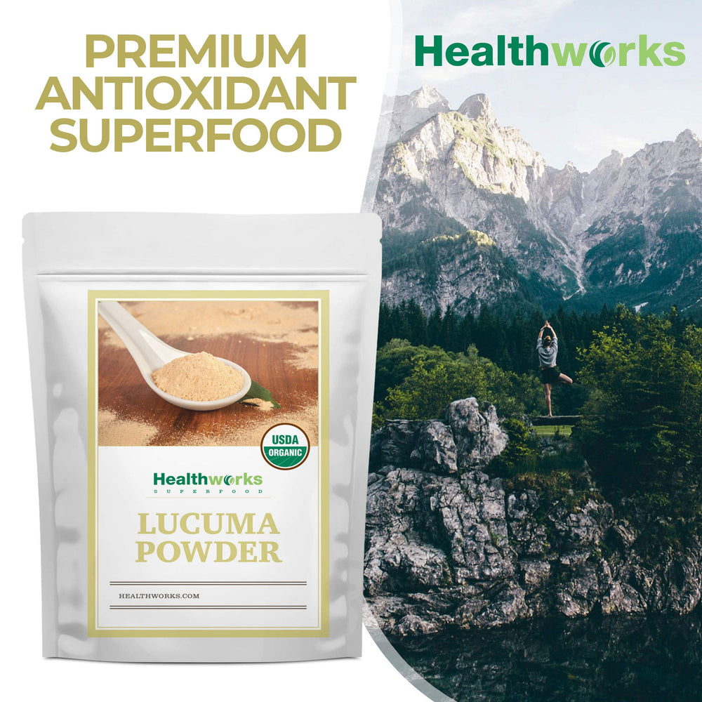 Healthworks lucuma used in baked goods showing how it sweetens naturally