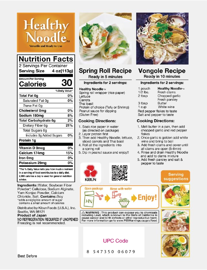 Healthy Noodle served in a bowl ready-to-eat for quick meal