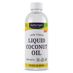 Healthy Origins front packaging showing 20 fl oz bottle and label benefits