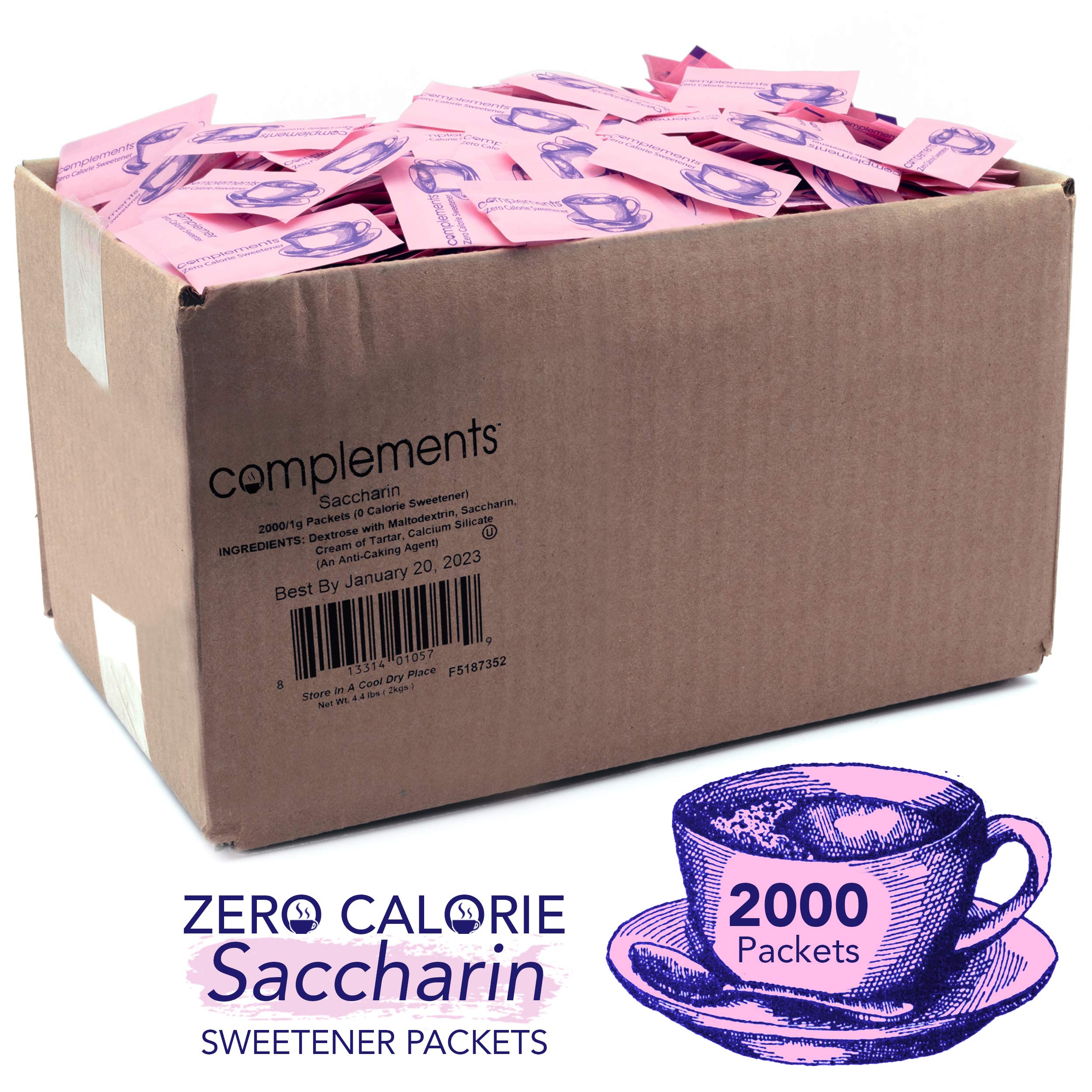 HEARTLAND box beside a coffee cup to show packet size and bulk quantity benefit