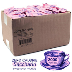 HEARTLAND box beside a coffee cup to show packet size and bulk quantity benefit