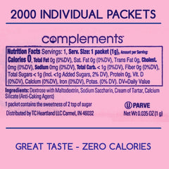 HEARTLAND packet being poured into coffee demonstrating fast dissolve benefit