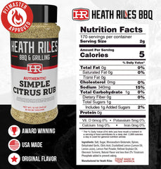 Heath Riles BBQ close-up of rub texture highlights fresh ingredients