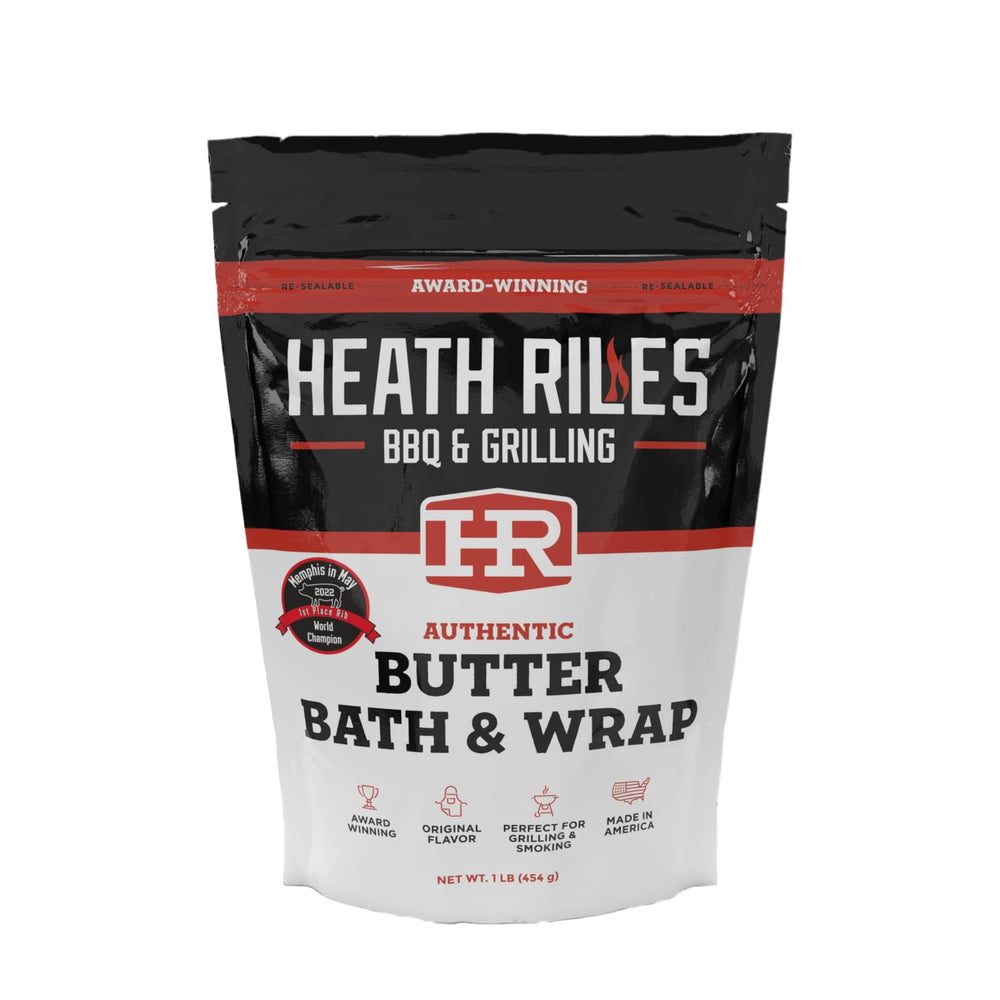 Heath Riles Butter Bath front package displayed, showing label and benefits