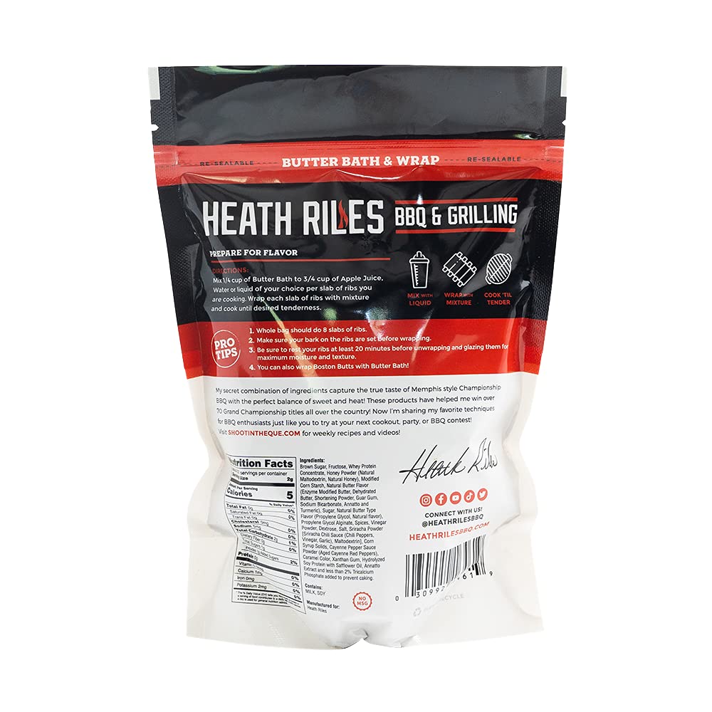 Heath Riles Butter Bath open jar texture, illustrating mix consistency and aroma