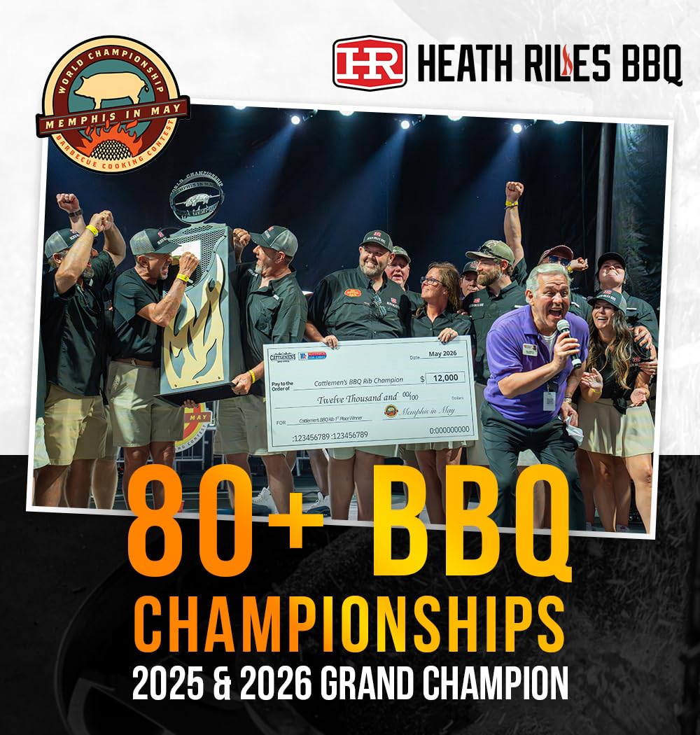 Heath Riles jar on a backyard BBQ spread showing versatile use and hosting appeal