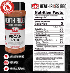 Heath Riles BBQ close-up texture of rub highlighting real ingredients