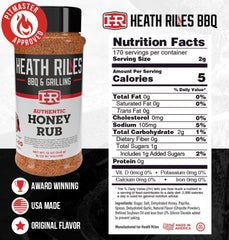 close-up texture of Heath Riles honey rub showing grain and color benefits