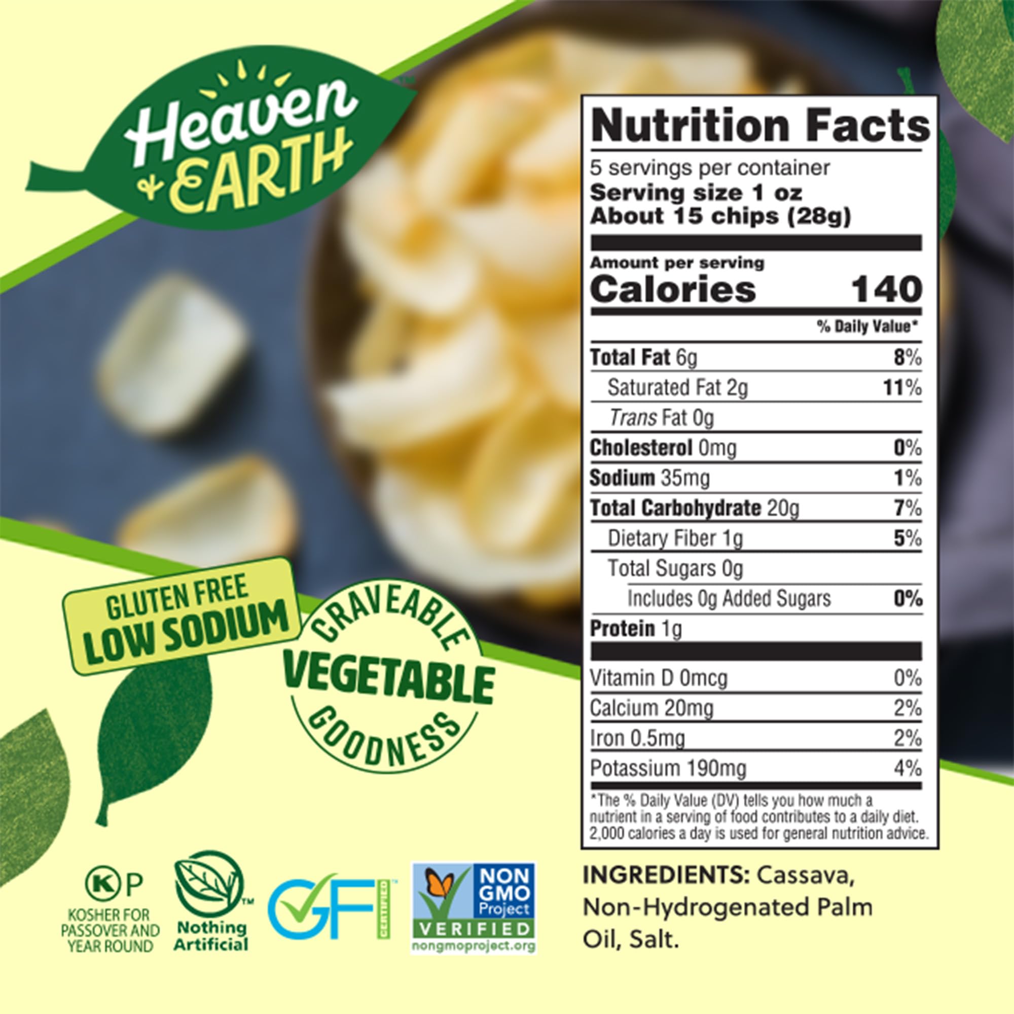 Heaven & Earth chips on snack table showing versatile entertaining use