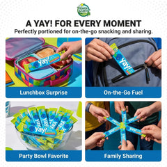 Heaven & Earth taffies in a bowl for parties offering easy sharing