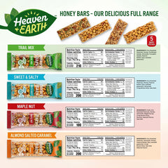 Heaven & Earth individually wrapped bar held for grab-and-go convenience