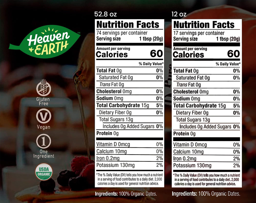 Heaven & Earth Kosher and Passover label highlighting certified suitability benefit