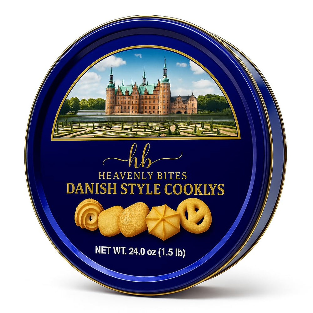 Heavenly Bites cookie close-up highlighting buttery texture and crispness