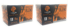 HEB Cafe Ole front packaging showing two 12-count boxes for convenience