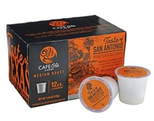 H‑E‑B Cafe Olé front packaging showing 12 single‑serve cups for quick consistent brewing