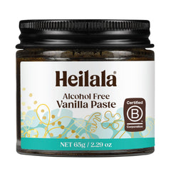 Heilala vanilla paste front jar showing premium packaging and immediate visual appeal