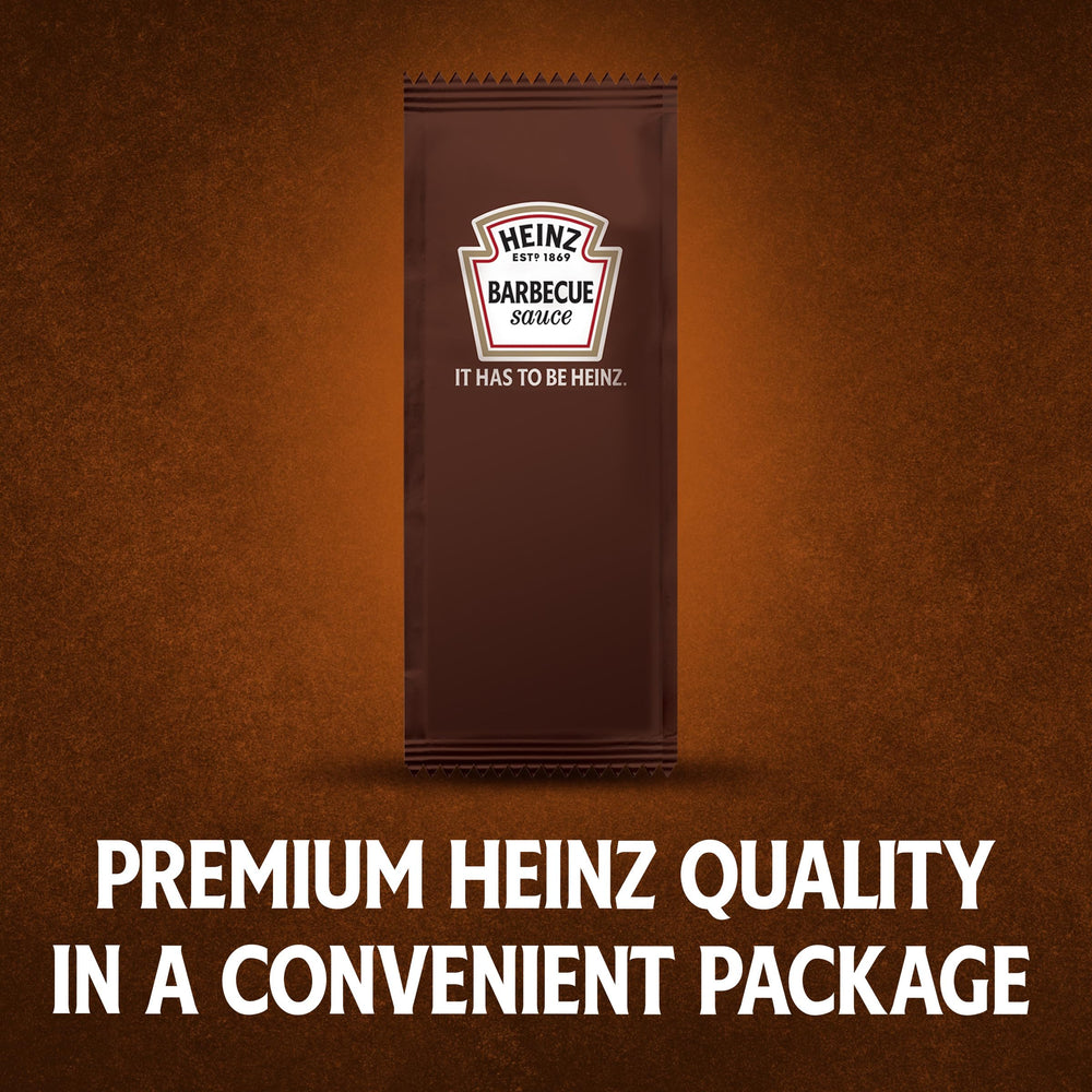 HEINZ open packet showing thick sauce texture and ready-to-use convenience