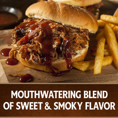 HEINZ close-up of sauce texture highlighting rich smoky-sweet flavor