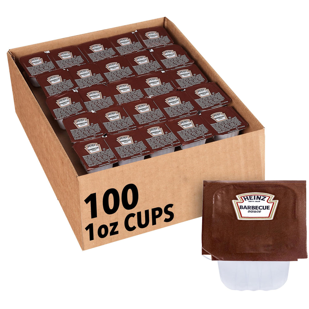HEINZ front view of sealed single-serve cup showing easy grab-and-go convenience