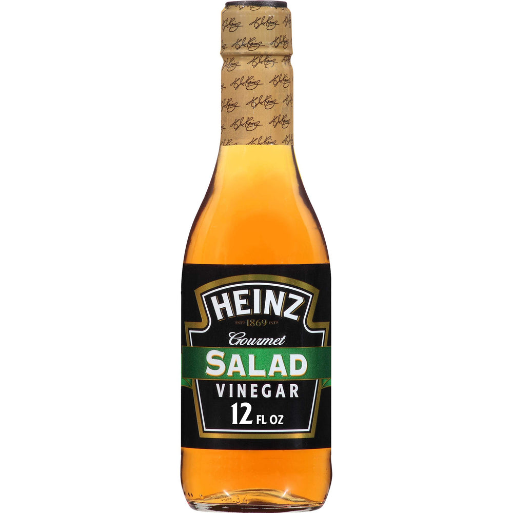 HEINZ front packaging showing the 12 fl oz bottle, clear label and easy-pour top for convenient dressing