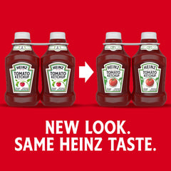 HEINZ ketchup pouring on burger for thicker cling and better flavor