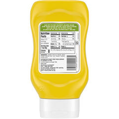 HEINZ close-up of smooth yellow mustard texture highlighting spreadable consistency