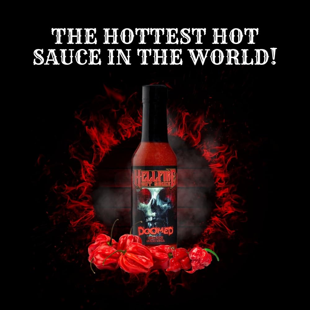 Hell Fire drizzled on tacos illustrating flavor enhancement and spicy kick for savory dishes