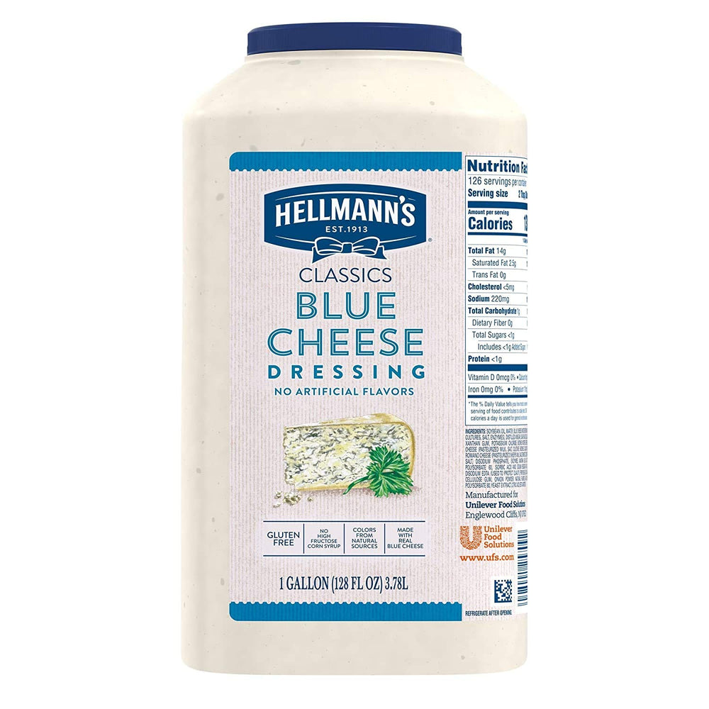 Hellmann's front packaging showing labelling and large-format benefits